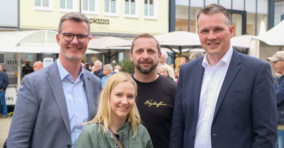 Eröffnung Altstadtfest Dorsten mit Film