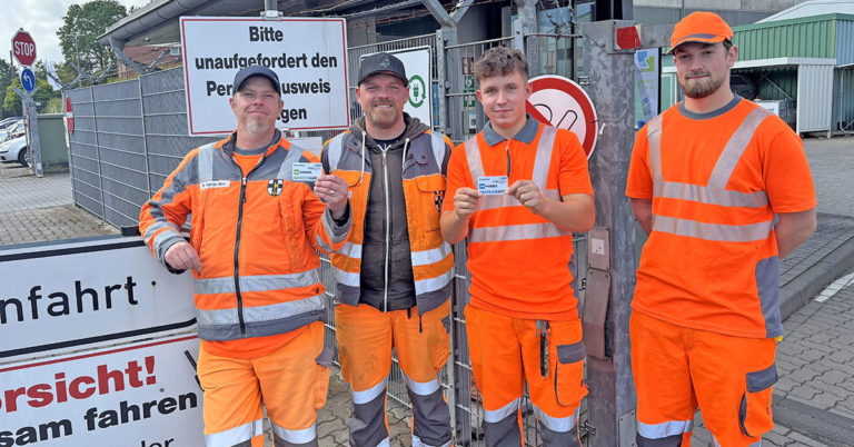 KSD Wertstoffhof Service Karte