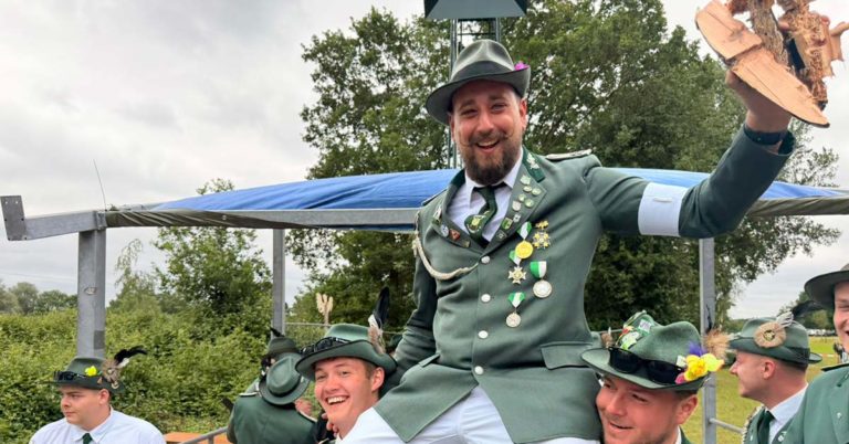 Schützenfest Feldmark 2026: Jonas Klapheck ist neuer Schützenkönig