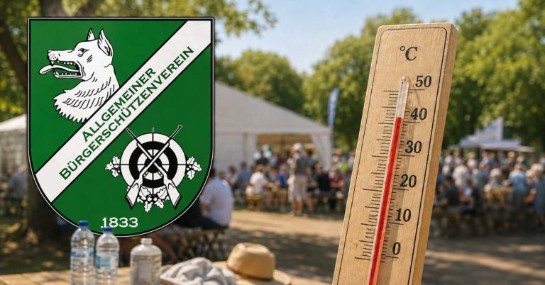 Umzug und Beginn: Wulfener Schützen passen Sommerfest wegen Hitze an