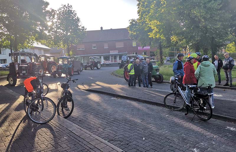 Wallfahrt Oldtimerfreunde Lembeck Eggerode Trecker