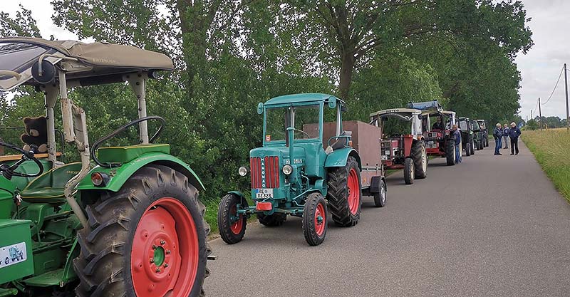 Wallfahrt Oldtimerfreunde Lembeck Eggerode Trecker