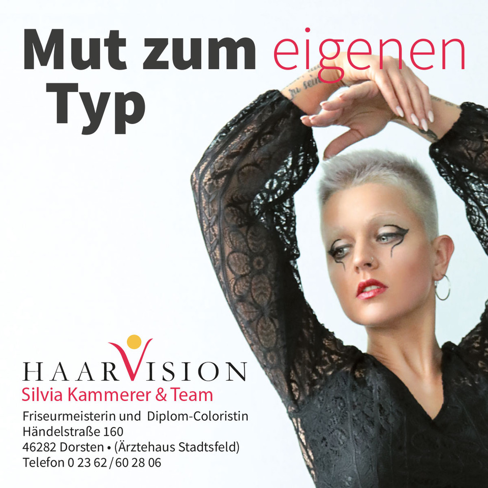 Anzeige Haarvision Silvia Kammerer und Team in Dorsten