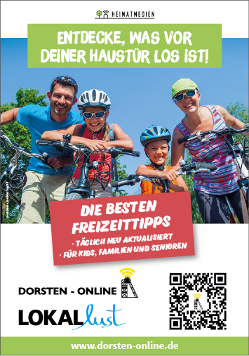 Anzeige zum Freizeitspezial 2026 auf Dorsten-Online