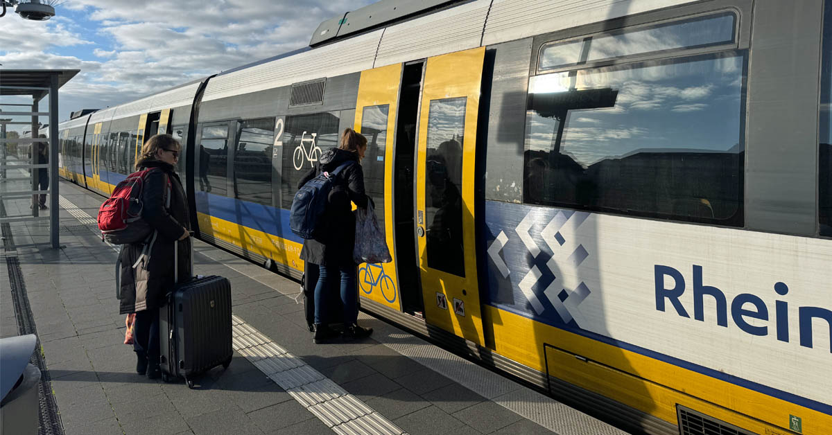 Bahnverkehr bundesweit eingstellt. Auch Dorsten ist betroffen