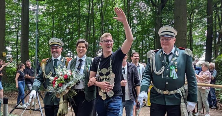 Schützenfest Lembeck 2026: Königsschießen im Video