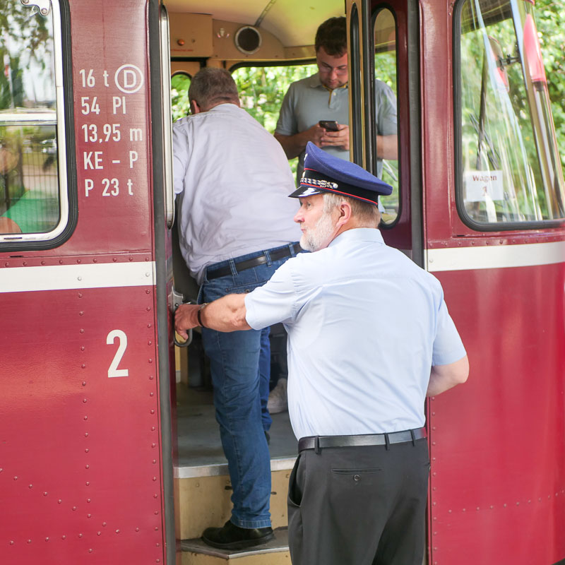 Reviersprinter mit Eisenbahnfreunden OnWheels