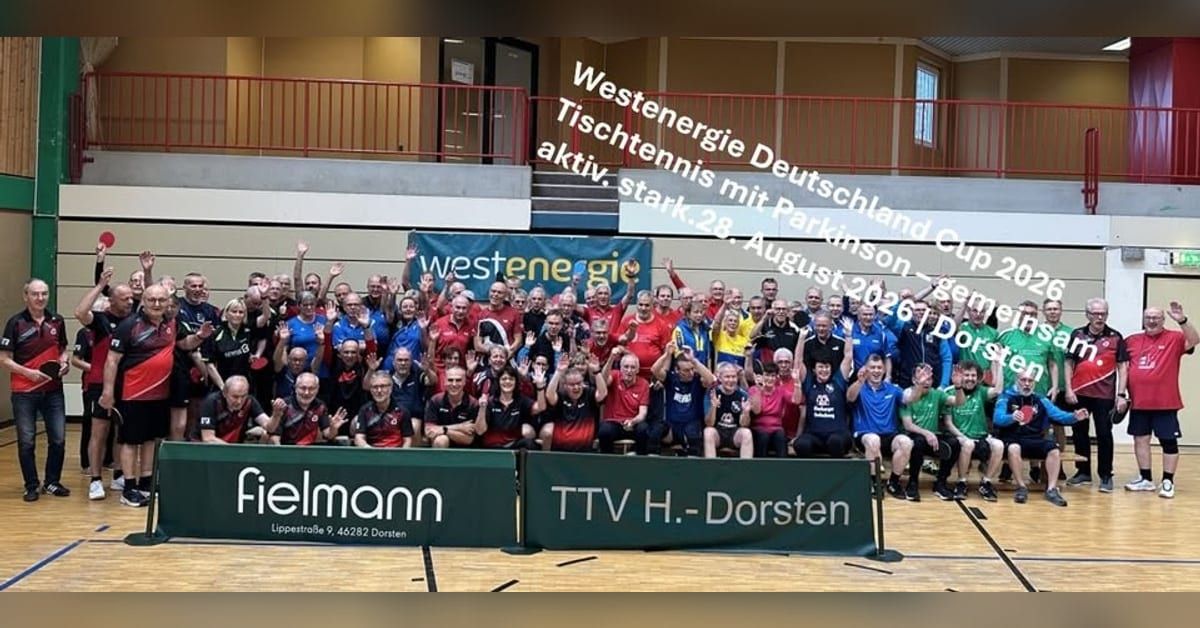 Titelbild zur Veranstaltung Westenergie Deutschland Cup beim TTV Hervest-Dorsten 2026