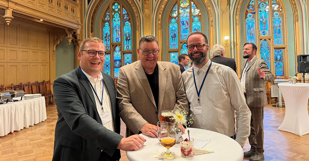 Ratsmitglied Achim Schrecklein (Mitte) hat die Stadt Dorsten bei der diesjährigen Gedenkreise des Deutschen Riga-Komitees vertreten.