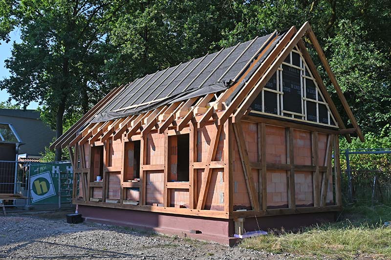 Neubau Backhaus Heimatverein Wulfen Juli 2026