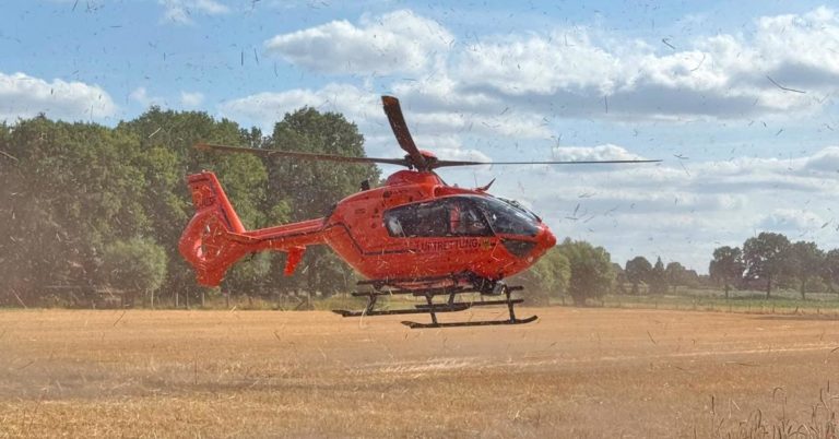 Nach Unfall mit Mädchen (6): Rettungshubschrauber landet in Altendorf-Ulfkotte