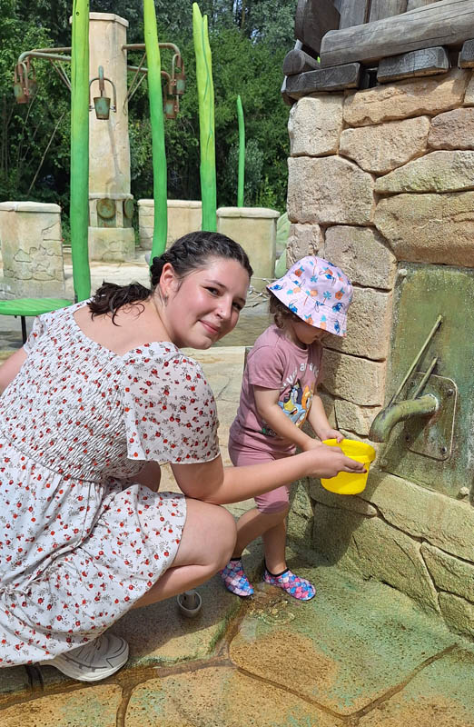Schloss Beck Eröffnung Wasserspielplatz Beckis Wasserzauvber