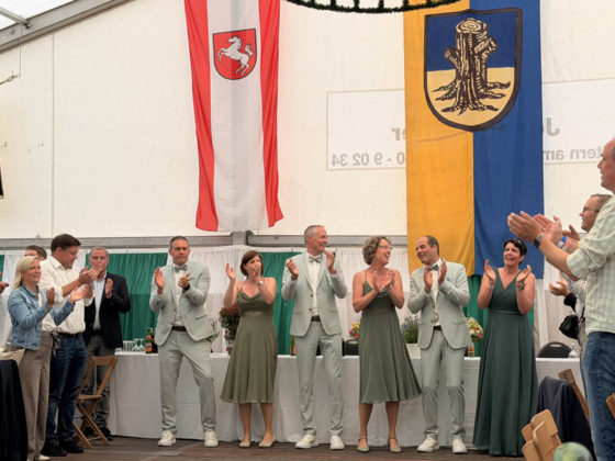 Festball beim Sch&uuml;tzenfest Rhade 2026 am Sonntag