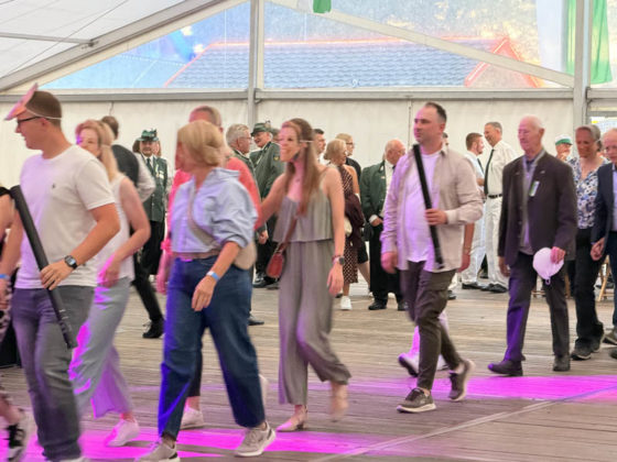 Festball beim Sch&uuml;tzenfest Rhade 2026 am Sonntag