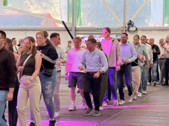 Festball beim Sch&uuml;tzenfest Rhade 2026 am Sonntag