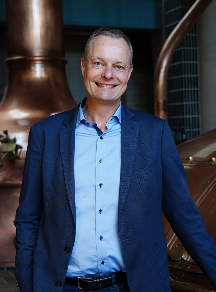 Axel Stauder, einer der Geschäftsführer der Privatbrauerei Stauder in Essen