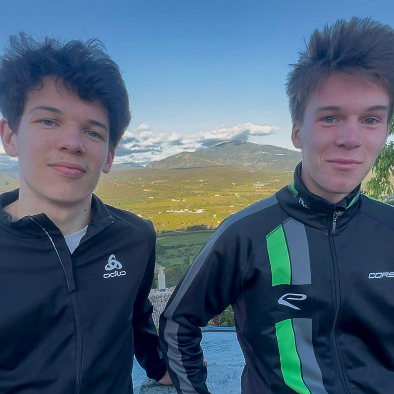 Fahrrad Tour Thomas und Leo für Maceo