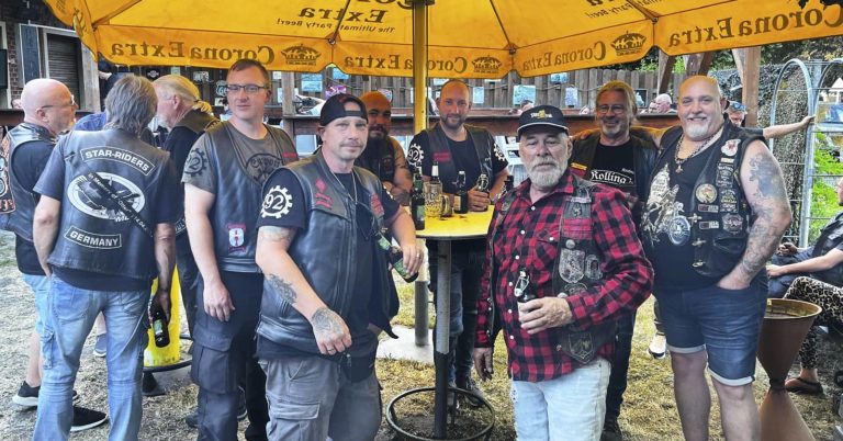 Pokerrun lockt 150 Biker nach Dorsten: Motorradtour und Party bis zum Morgen