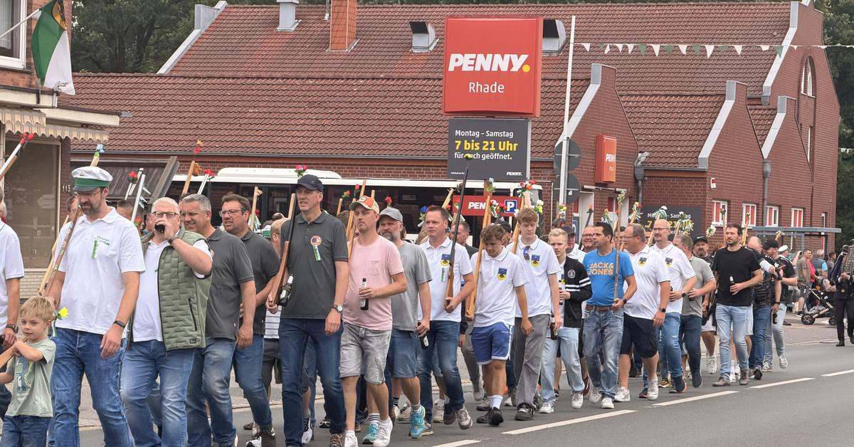 Festumzug beim Schützenfest Rhade 2026