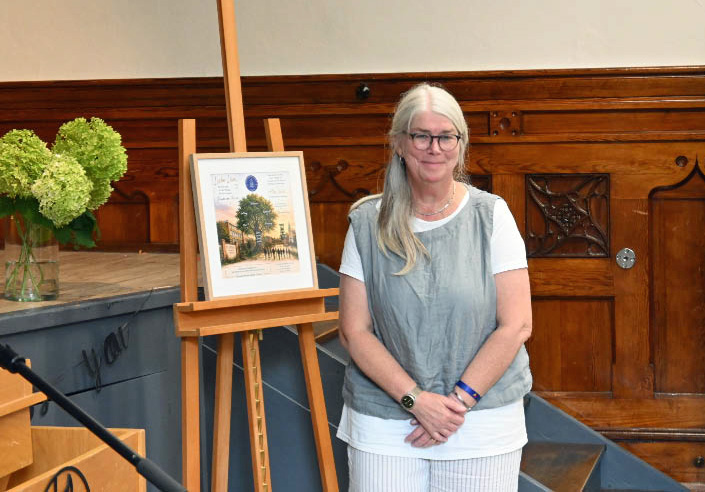 Verabschiedung von Elisabeth Schulte-Huxel am Gymnasium St. Ursula Dorsten
